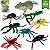 Kit 7 Insetos De Brinquedo Susto Pegadinha Barata Escorpião Aranha - Imagem 7