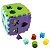 Cubo Didático Brinquedo Educativo Monta E Desmonta Encaixe 12 peças - Amarelo - Imagem 4