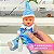 Brinquedo Boneca Infantil Articulada Com Pijama e Mamadeira - Imagem 4