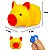 Brinquedos De Banho Para Bebês Kit Seis Porquinho Vinil - Imagem 2