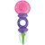 MORDEDOR CHOCALHO RATTLE & TEETHE ROSA E ROXO -BRIGHT STARTS - Imagem 7