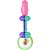 MORDEDOR CHOCALHO RATTLE & TEETHE ROSA E ROXO -BRIGHT STARTS - Imagem 5