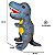 Dinossauro Tiranossauro Rex De Pelúcia Macio Antialérgico 26cm - Imagem 2