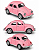 Miniatura Fusca Clássico em Metal - Escala 1/43 - Diversas Cores - Imagem 3