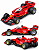 Miniatura Formula 1 em Metal - Escala 1/43 - Diversas Cores - Imagem 1