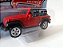 MINIATURA JEEP WRANGLER - VERMELHO - ESCALA 1/64 - Imagem 2