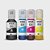 KIT REFIL DE TINTA DA EPSON T524  C/ 4 CORES  BLACK, MAGENTA, AMARELO E AZUL - Imagem 1