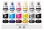 Kit 6 Refis de Tinta Epson T555 T554 IL8160 L8180 6 cores originais - Imagem 2