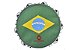 Pandeiro Phx Madeira Verniz 11" Pele Brasil 16 Pd11V Br - Imagem 1