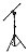 Pedestal Girafa para Microfone 2 Estágios de Altura Vpe4bk - Imagem 1