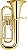 Euphonium em sib bombardino eup660 Eagle - Imagem 1