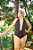 Body Plus Size Maiô Gordinhas Moda Praia Frente Unica Decote - Imagem 9