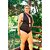 Body Plus Size Maiô Gordinhas Moda Praia Frente Unica Decote - Imagem 5