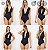 Body Flex Maiô Feminino Decote Multiuso Verão Noite Praia Piscina - Imagem 9