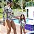 Kit Tal Mãe Tal Filha Body Maiô Infantil Manga Comprida Surf - Imagem 2