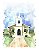 Pintura em Aquarela Paisagem para Casamento - Imagem 3