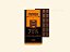 Barra de chocolate 70% cacau com laranja 20g - Imagem 1