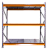 Porta Palete 4 prateleiras em aço - Suporte de 1200kg - Imagem 2