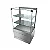 Vitrine refrigerada Retilínea Linha Glass Inox 0,70 Metros - Imagem 5
