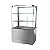 Vitrine refrigerada Retilínea Linha Glass Inox 0,70 Metros - Imagem 3