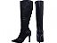 Bota Feminina Kelly Bico Fino Cano Alto Preto - Imagem 2