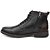 Bota Masculina George Couro Cadarços Preto - Imagem 3
