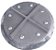 Chapa Alumínio Reforçada 65x45 Para Fogão Lenha Campeiro - Imagem 4