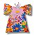 Vestido Viscose Estampa Digital e Manga Borboleta Watering With Love - Imagem 1