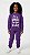 Conjunto de Moletom Violeta - Imagem 1