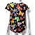 Conjunto de Camisa e Short de Viscose Borbeletas - Imagem 2