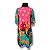 Vestido de Viscose Estampa Digital e Manga Borboleta Leopardos - Imagem 2