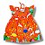 Vestido de Viscose Estampa Digital e Laço nas Costas A Princesa e o Unicórnio - Imagem 2
