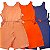 Macaquinho de Viscose Pantacourt Liso (Cores) - Imagem 1