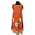 Vestido De Viscose Estampa Digital Com Alça Love Dayse - Imagem 2