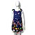 Vestido de Alça Laço Estampa Digital Arco-Íris - Imagem 4