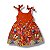 Vestido Viscose Alça Laço Estampa Digital Borboletinha - Imagem 2
