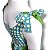 Vestido de Viscose Estampa Digital com Alça Laço Tucaninhos - Imagem 3