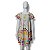 Vestido de Laço Costas Estampa Digital Arco-Íris - Imagem 2