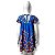 Vestido de Viscose Estampa Digital com Laço nas Costas Arco-íris - Imagem 3
