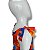 Vestido de Alça Laço Estampa Digital Margaridas - Imagem 3
