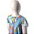 Vestido de Viscose Estampa Digital com Laço nas Costas Flores & Cores - Imagem 3