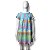 Vestido de Viscose Estampa Digital com Laço nas Costas Flores & Cores - Imagem 2