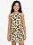 Conjunto Curto Infantil Menina Estampado Viscose Onca - Imagem 1