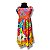 Vestido De Viscose Estampa Digital Com Alça Férias na Praia! - Imagem 2
