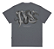 Camiseta Plano C Serpent Cinza Oversized - Imagem 1