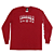 Camiseta Manga Longa Thrasher Magazine Barbed Wire - Vermelho - Imagem 1