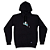 Moletom Canguru Bulldog Hood Drop Dead Preto - Imagem 1