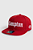 Boné Compton Aba Reta Vermelho - Estilo e Conforto Snapback Classico - Imagem 2