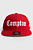 Boné Compton Aba Reta Vermelho - Estilo e Conforto Snapback Classico - Imagem 1