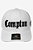 Boné Compton Aba Curva Snapback Classic Branco - Imagem 1